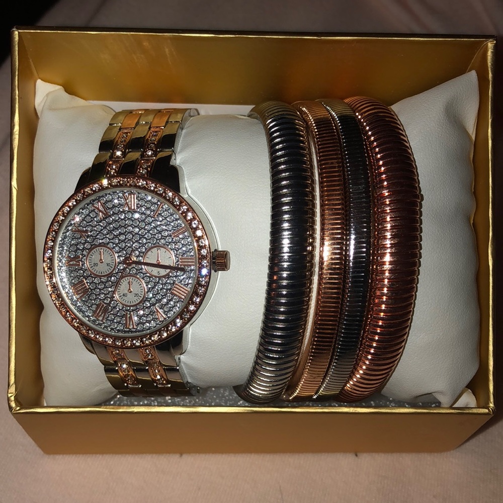 Gold and Silver Watch